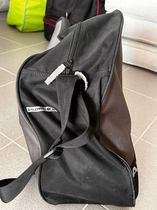 Botas Ski Salomon 38 com saco de transporte