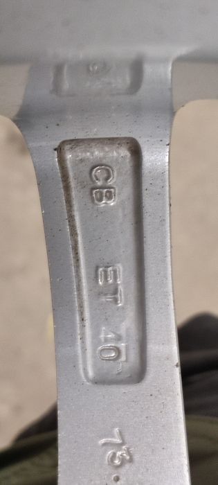 17" 7J 5x100 Komplet felg aluminiowych.