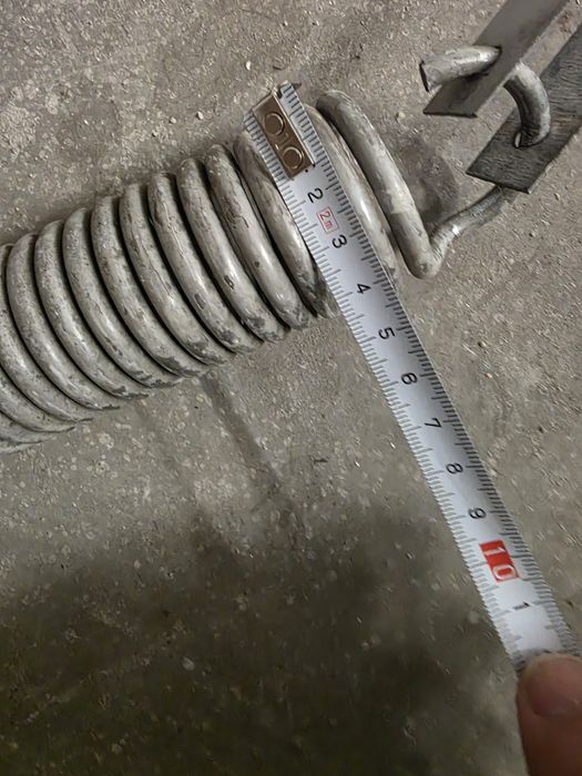 Conjunto de Molas de Tração para Portão Basculante de Garagem (Par)