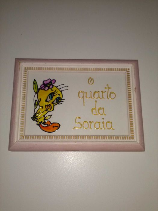 quadros nome porta crianças