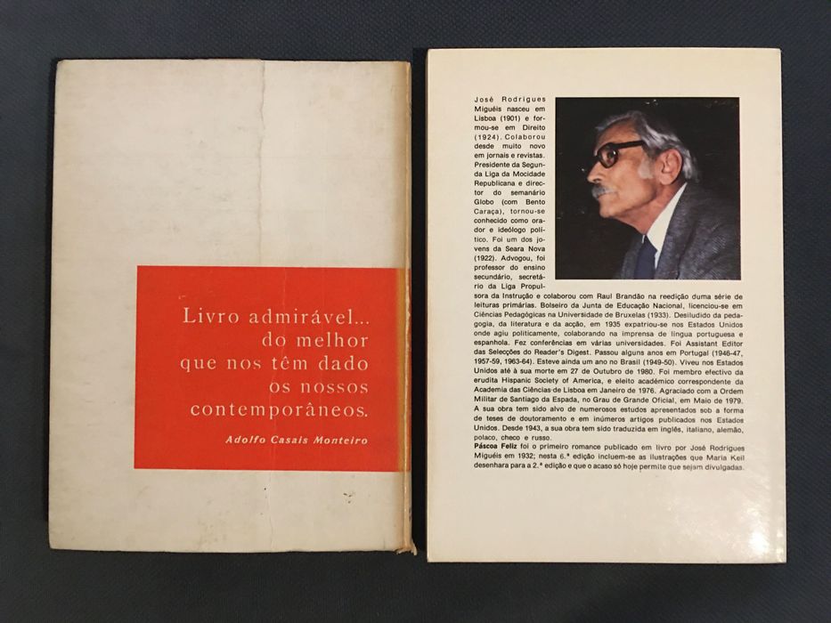 Rodrigues Miguéis/Alves Redol/ Jorge de Sena/ Cardoso Pires