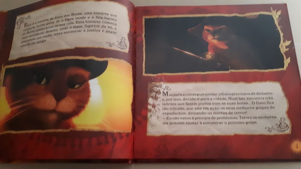 Livro do filme gato das botas