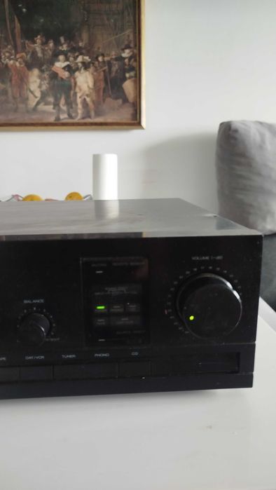 Amplificateur Akai AM-M459 - Puissance Stéréo Vintage, 5 Entrées RCA