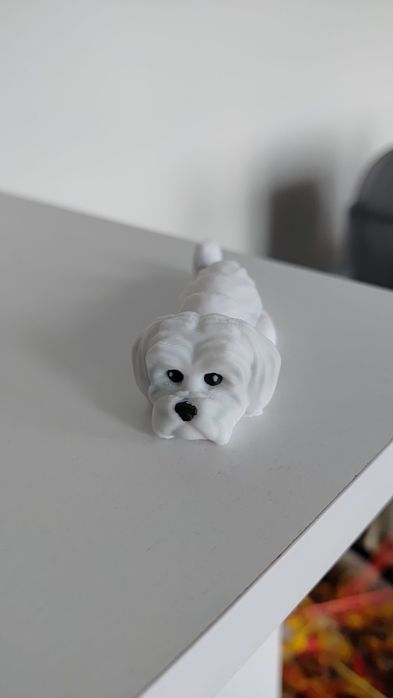 Maltańczyk brelok 3d Ruchomy