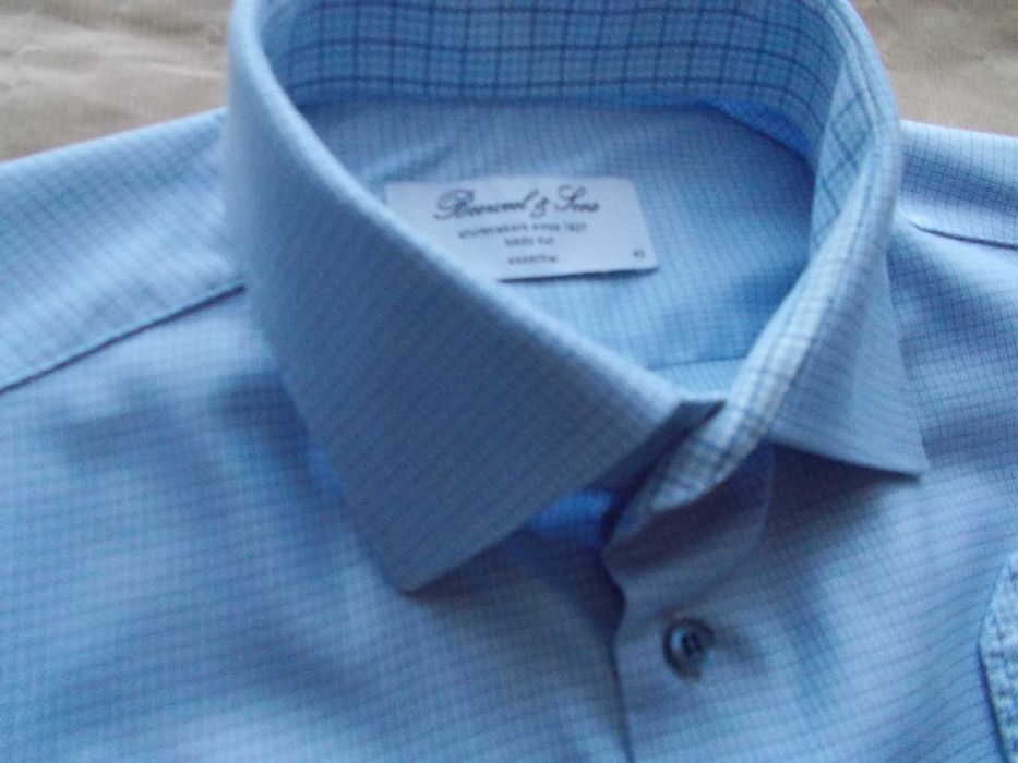XL BOSWEEL& Sons  EXCLUSIVE, Nowa Koszula Męska XL 43,5 cm Dania
