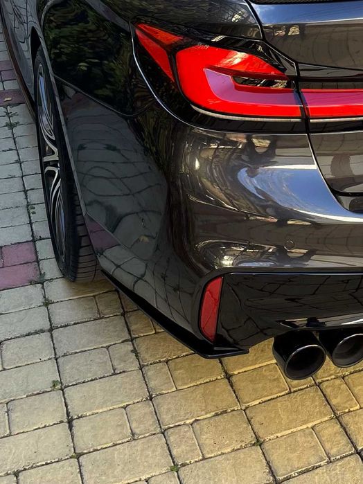 Задние элероны (накладки на задний бампер) BMW g30 M performance: 1 499 ...