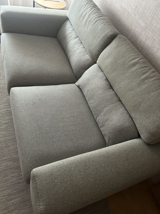 Sofá extensivel cinza
