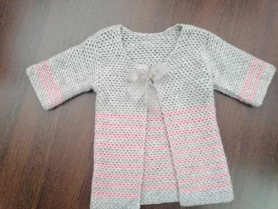 Casaco de malha menina