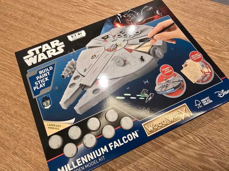 Kit Modelo 3D Star Wars Millennium Falcon