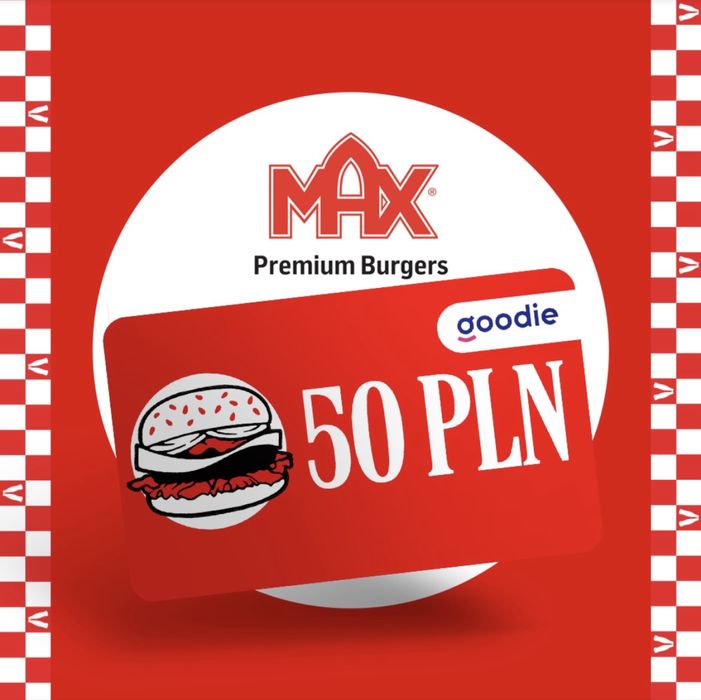 Voucher Goodie 50zl Max Premium Burgers