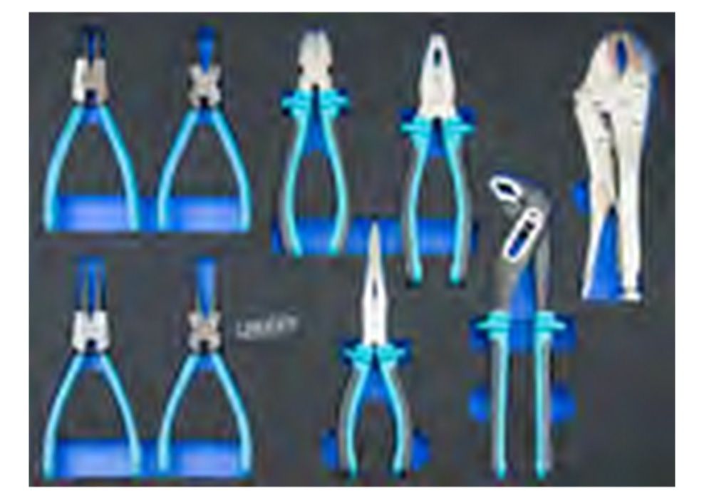 Carro ferramentas 7 gavetas 173 peças Topo p/ torno de bancada