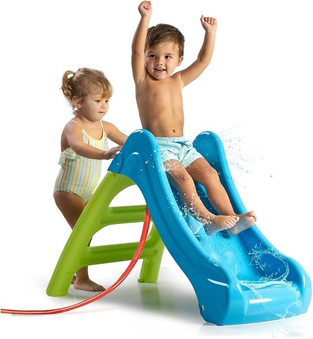 Escorrega com opção de água        1-5 anos      - NOVO - ENVIO GRÁTIS