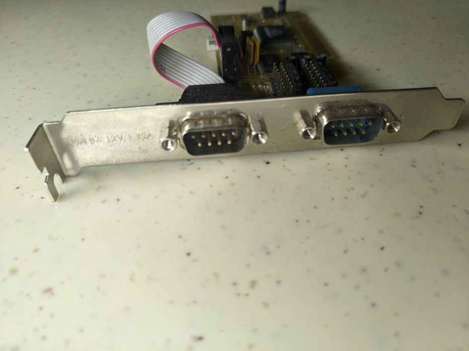 2-портова послідовна картка PCI RS232 контроллер Exsys Ex41052