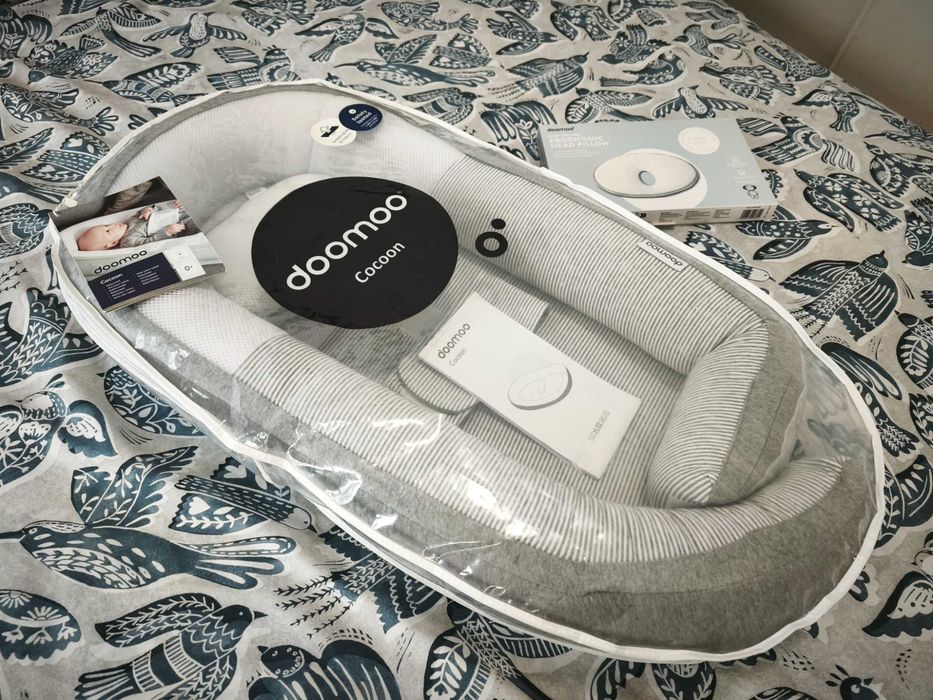 ninho Doomoo Cocoon + almofada ergonómica Doomoo