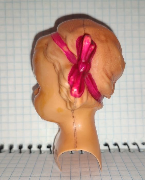 Голова куклы папье-маше (ОХК)