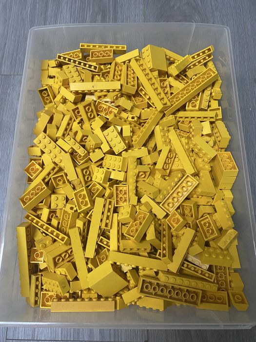 Legos peças amarelas1,8kg