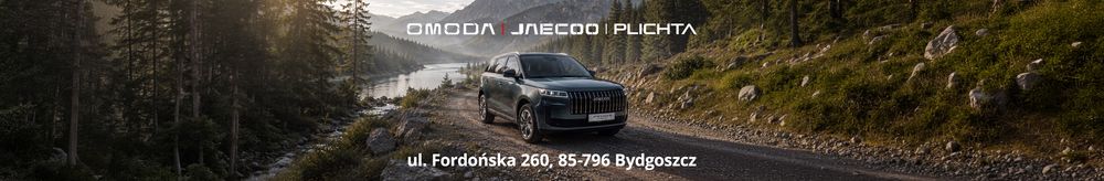 Omoda & Jaecoo Plichta Bydgoszcz top banner