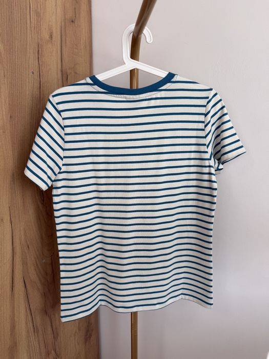 Moraj t-shirt damski w paski bawełna L