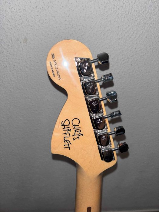 Guitarra Fender Chris Shiflett Telecaster Deluxe Shoreline Gold