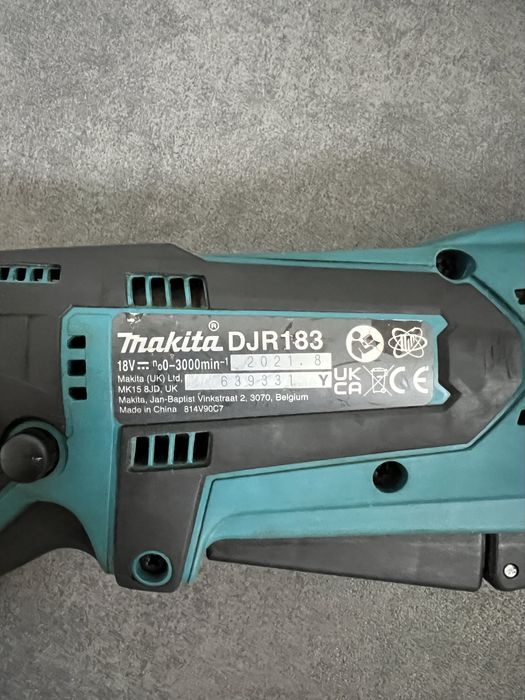 Акум.шабельна пила Makita DJR 183+АКБ 3.0Ah