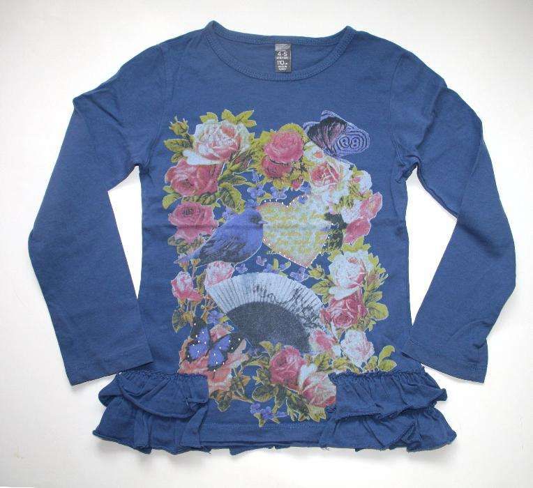 bluzka tunika 116-122cm święta okazje szkoła sukienka