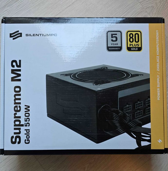 Zasilacz SilentiumPC Supermo M2 GOLD 550watt