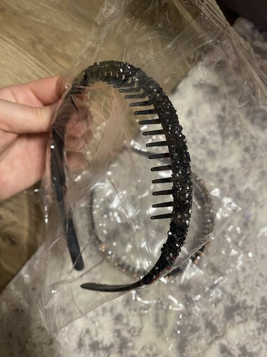 Набір блискучих обручей з зубчиками, обруч