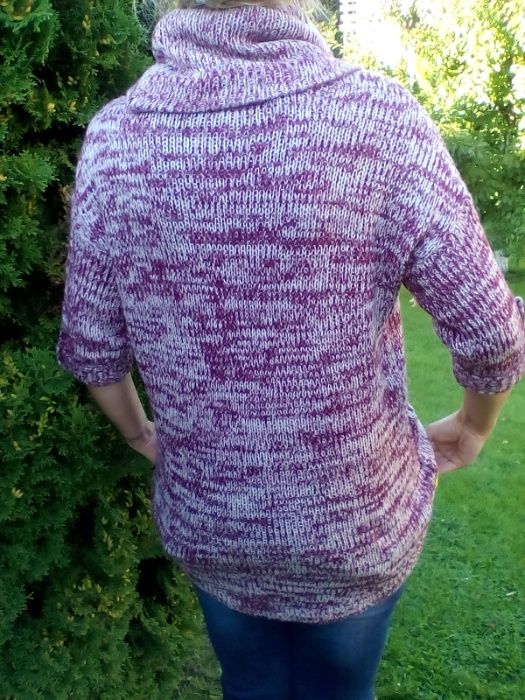 Sweter z wysokim golfem