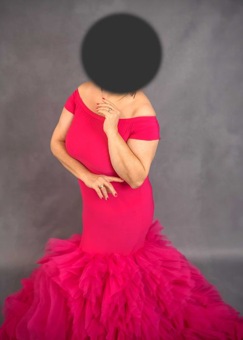 Suknia tiulowa do sesji KAMAPROPS