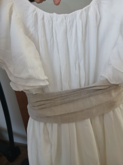 Sukienka mango 140, komunia, zalozona 1x