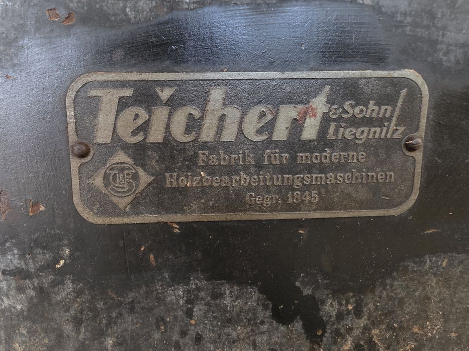 frezarka dolnowrzecionowa stołowa firmy teichert&sohn