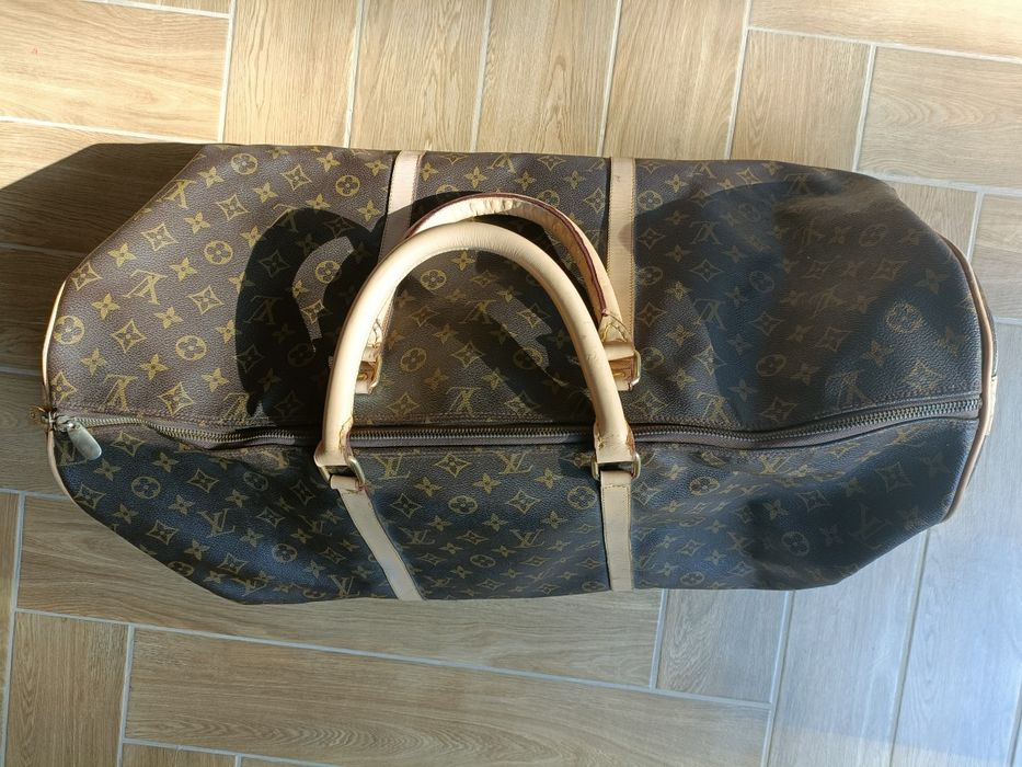 Vuitton ヴィトン 「LV KEEPALL TRIBUTE 3」COA付 LOUIS VUITTON City Keepall Monogram Bandana Shoulder Bag