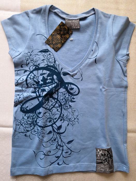 Koszulka damska King Road niebieska