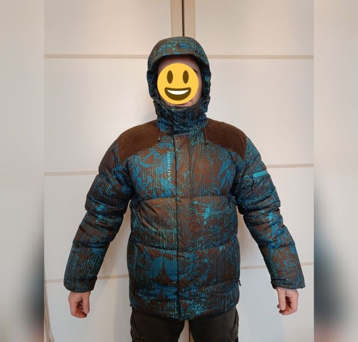 Пуховик Salomon L-XL оригинал