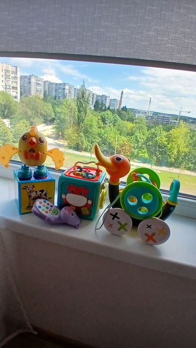 Музичні,розвиваючі іграшки для малюків