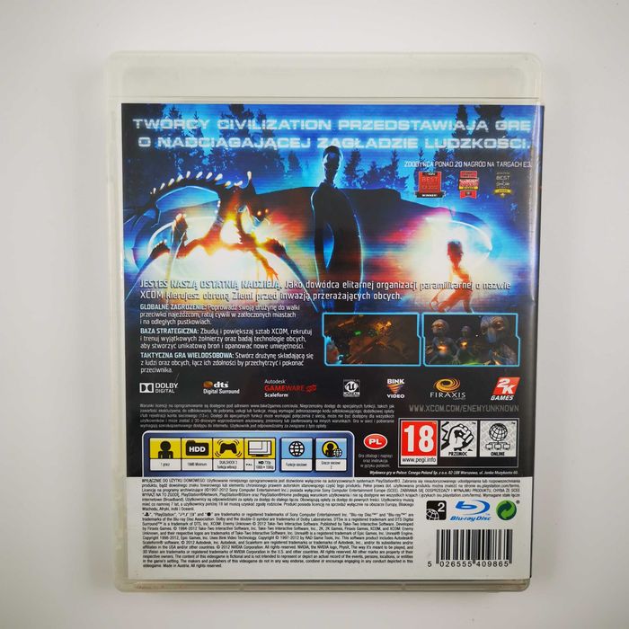 XCOM Enemy Unknown PS3 PL Używana