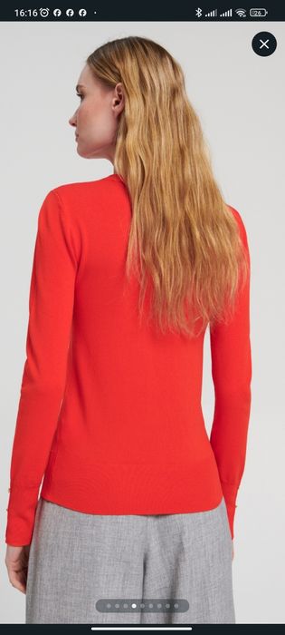 Кофта светр з декоративними гудзиками