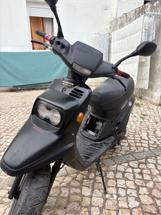 Yamaha BWS 50cc – Cilindro novo, escape Janelli, pronta a andar