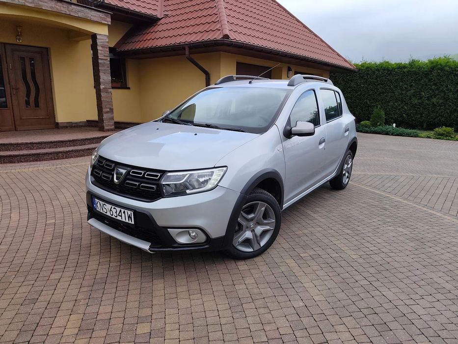 Dacia Sandero Stepway Benzyna, Klimatyzacja, Ledy, Bluetooth, USB Elektryczne szyby