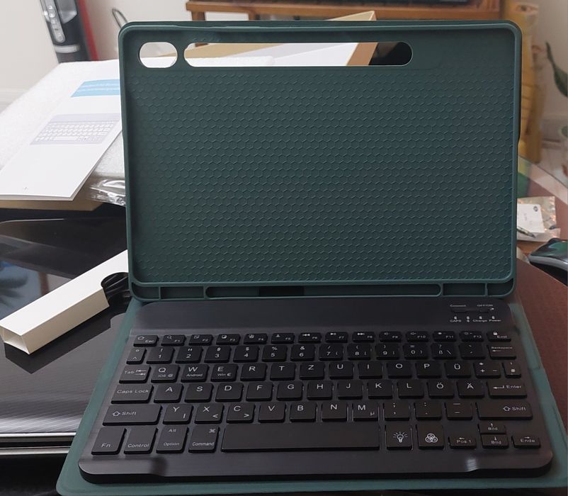 Capa Para Tablet Com Teclado Bluetooth  samsung