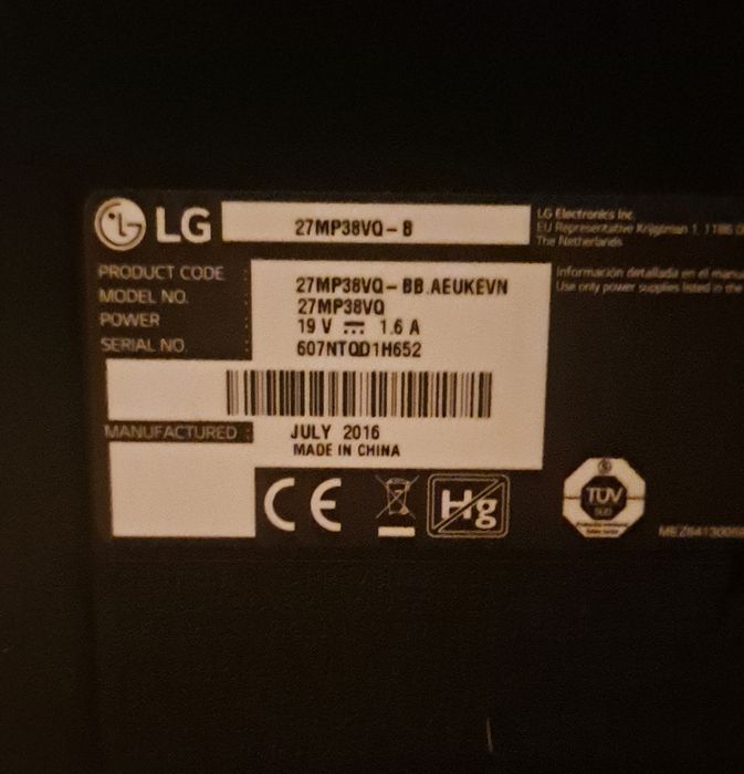 LG 27MP38VQ 68,6 Cm