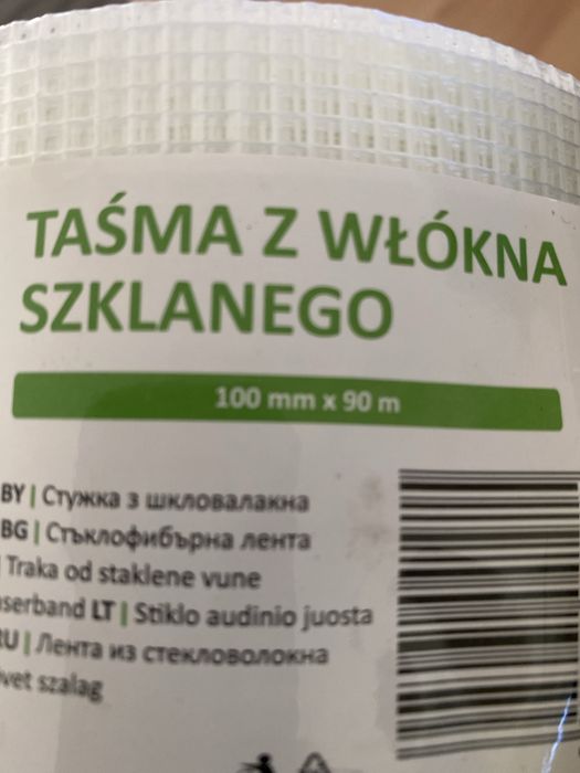 Taśma z włókna szklanego+gratis