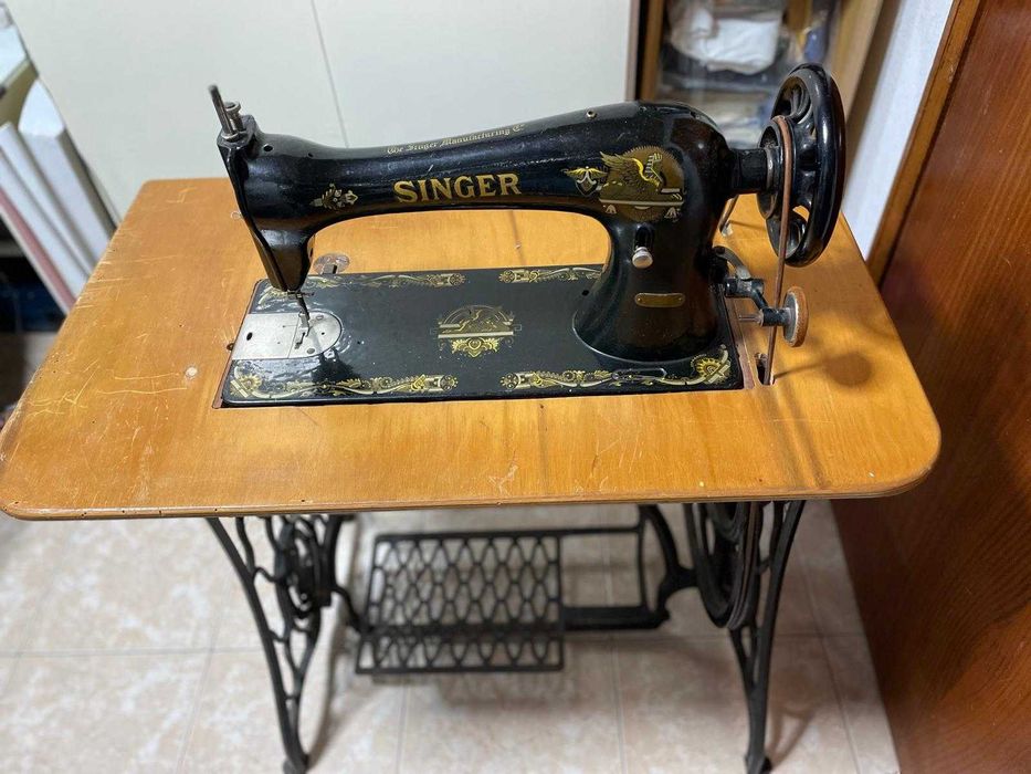 Máquina de costura singer 16k33, industrial