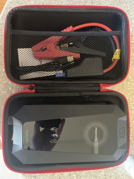 Мобільний пускозарядний пристрій Promate 19200 m/Ah black (hexabolt-20.black) HexaBolt-20 19200 mAh 1500A Jump Star