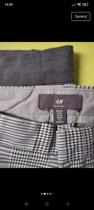 Spodnie męskie 2 szt