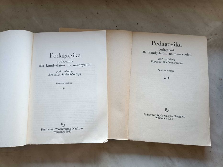 Pedagogika. Podręcznik dla kandydatów na nauczycieli B. Suchodolski