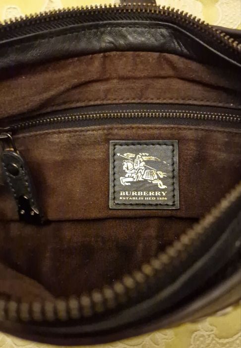 Кожаный клатч Burberry. Шкіряний клатч