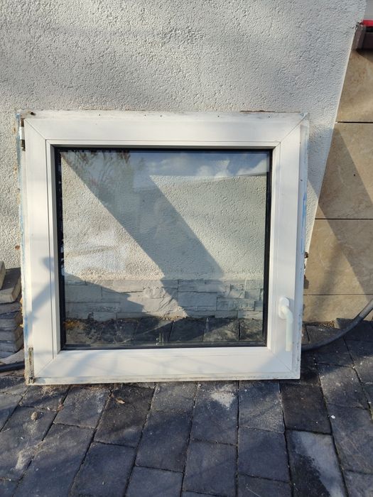 Okno pcv po demontażu