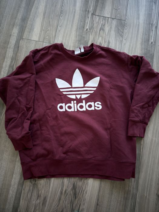 Bordowa bluza rozmiar xxl
