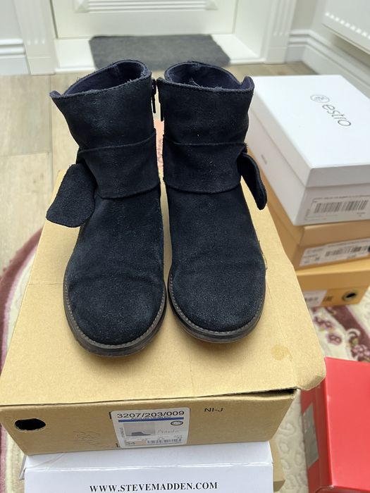 Осінні черевики для дівчинки zara 34 р